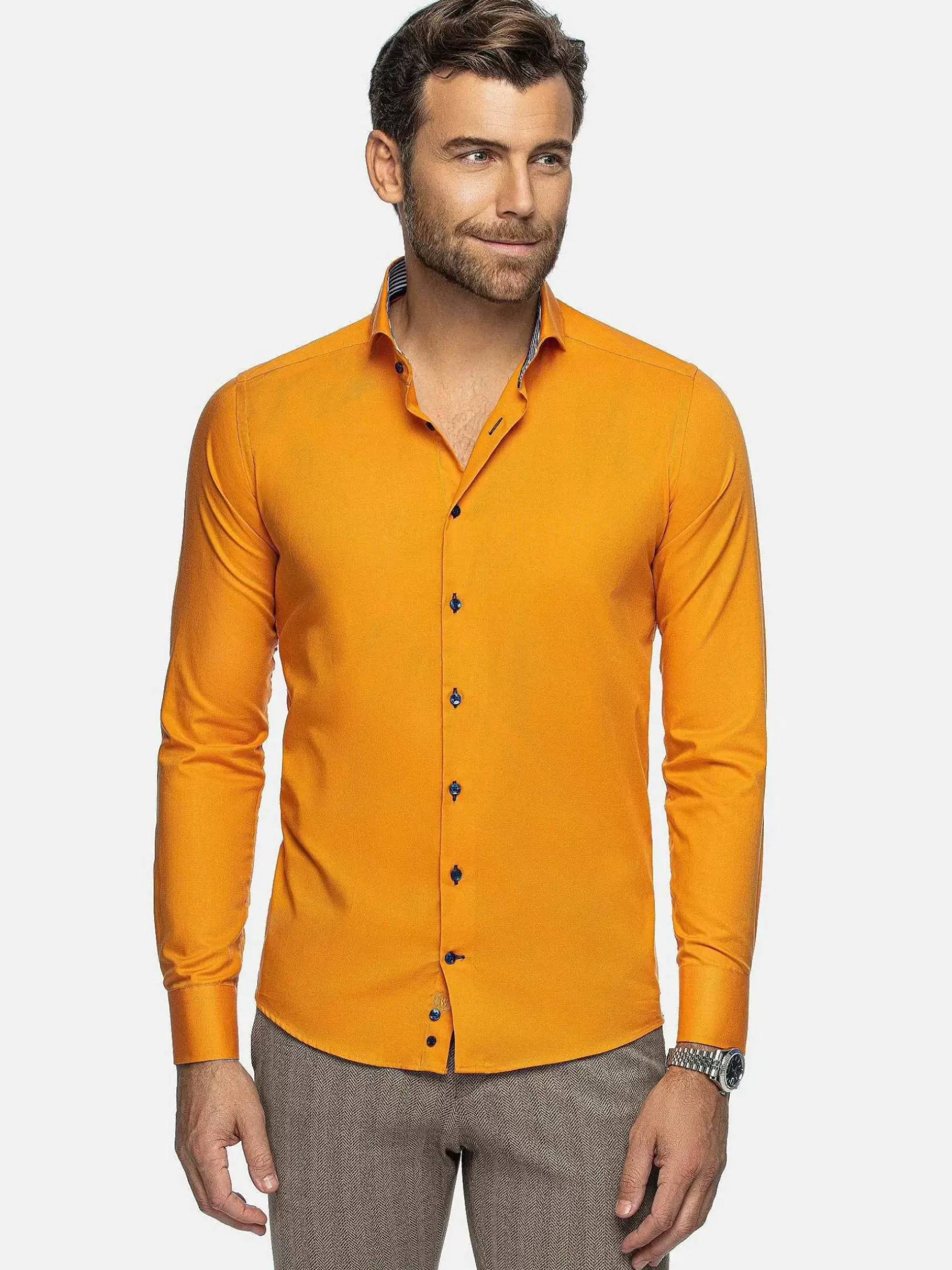 Overhemd Lange Mouw 75698 Cruise Orange