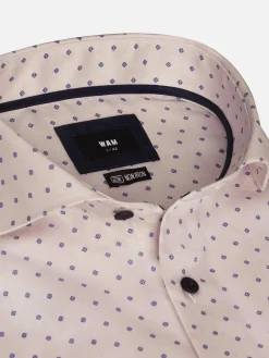 Overhemd Lange Mouw 75761 Emiliano Beige