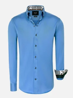 Overhemd Lange Mouw 75697 Grace Blue