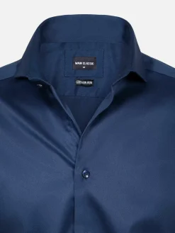 Overhemd Lange Mouw 75665 Harvery Specter Navy