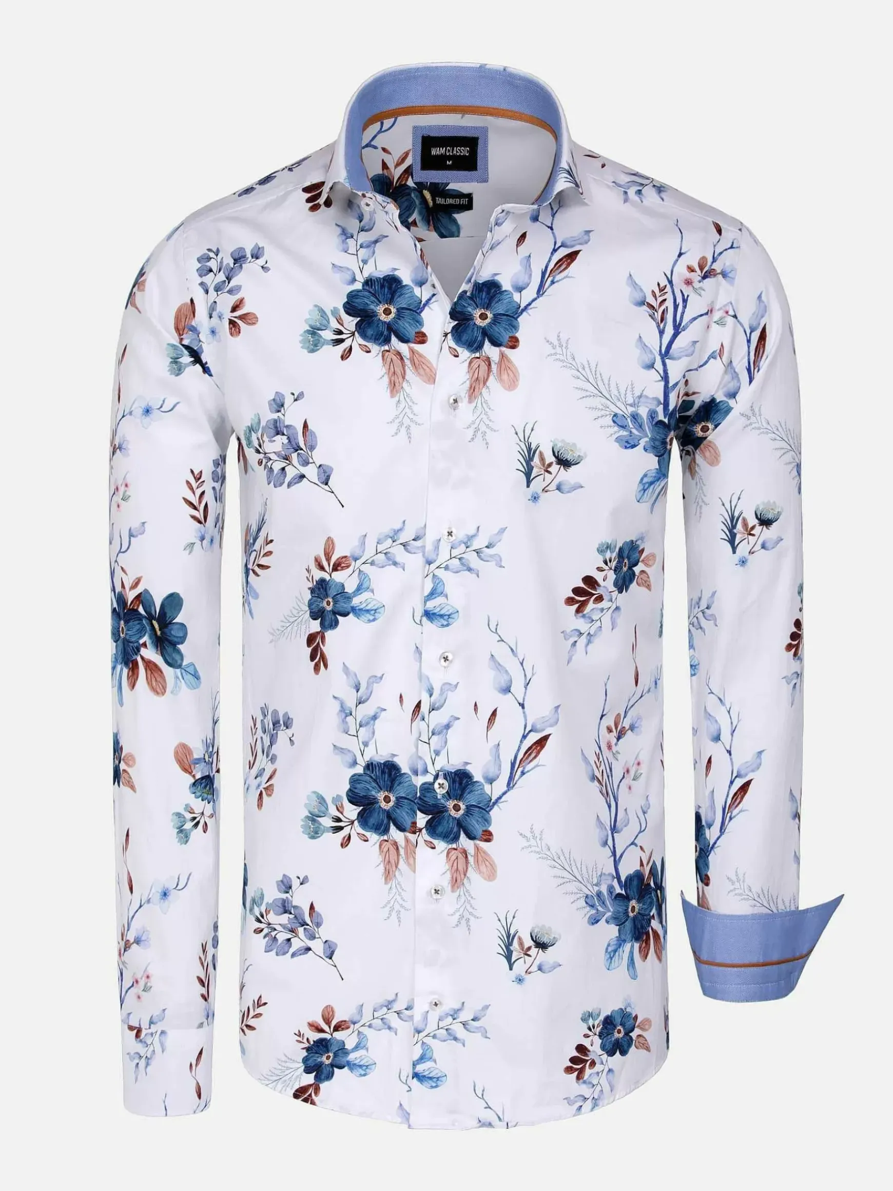 Overhemd Lange Mouw 75701 Herbeumont White