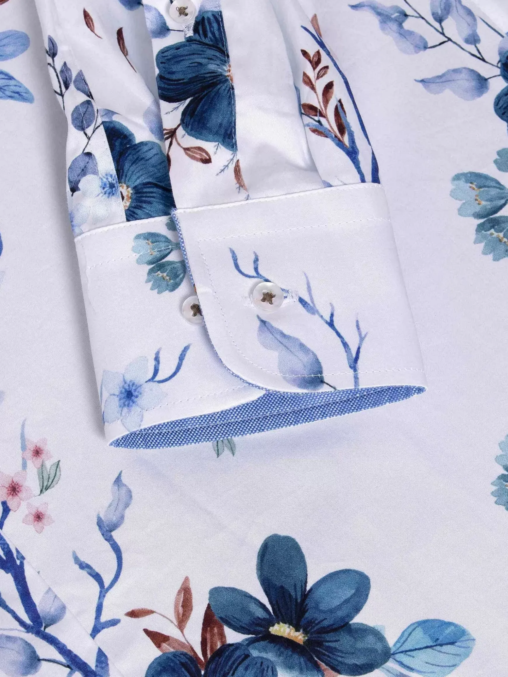 Overhemd Lange Mouw 75701 Herbeumont White