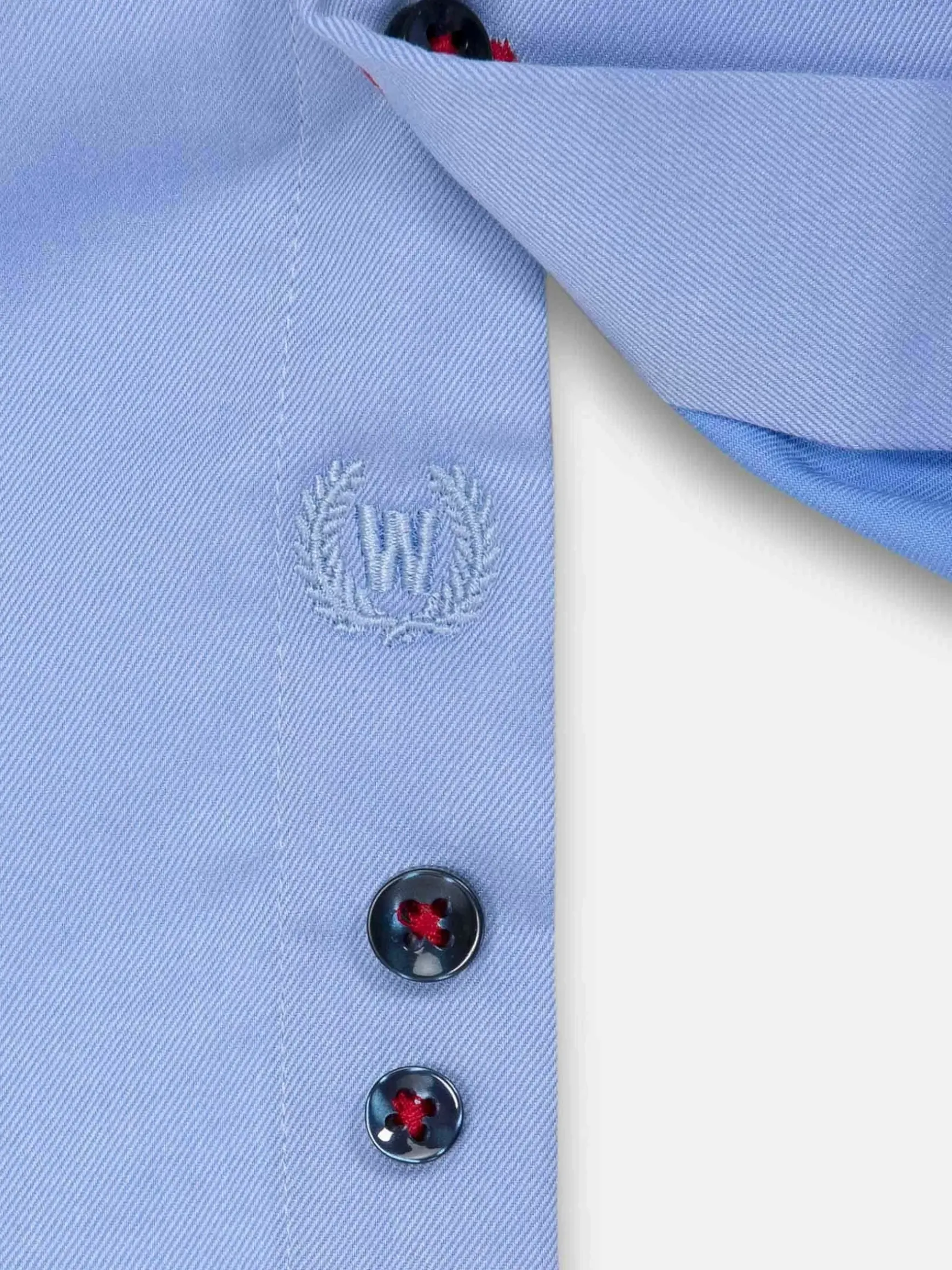 Overhemd Lange Mouw 75699 Karls Light Blue