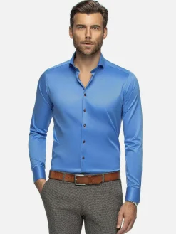 Overhemd Lange Mouw 75699 Karls Blue