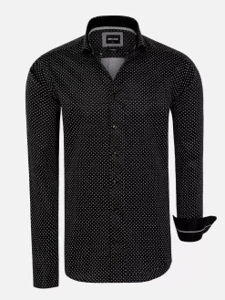 Overhemd Lange Mouw 75675 Lonval Black