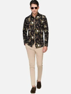 Overhemd Lange Mouw 75657 Mayrhofen Black