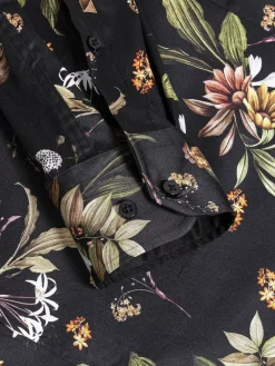 Overhemd Lange Mouw 75707 Meru Black