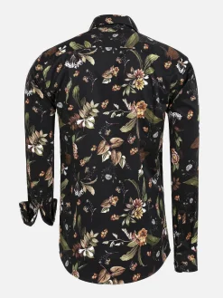 Overhemd Lange Mouw 75707 Meru Black