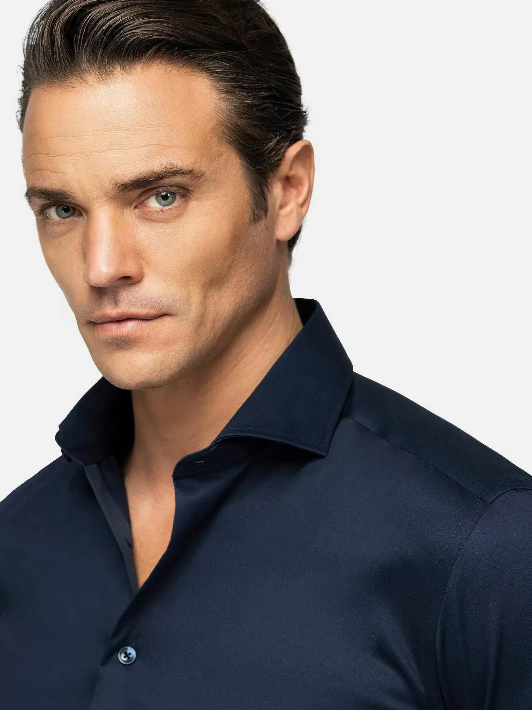 Overhemd Lange Mouw 75711 Monsebo Navy