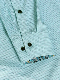 Overhemd Lange Mouw 75694 Murial Turquoise