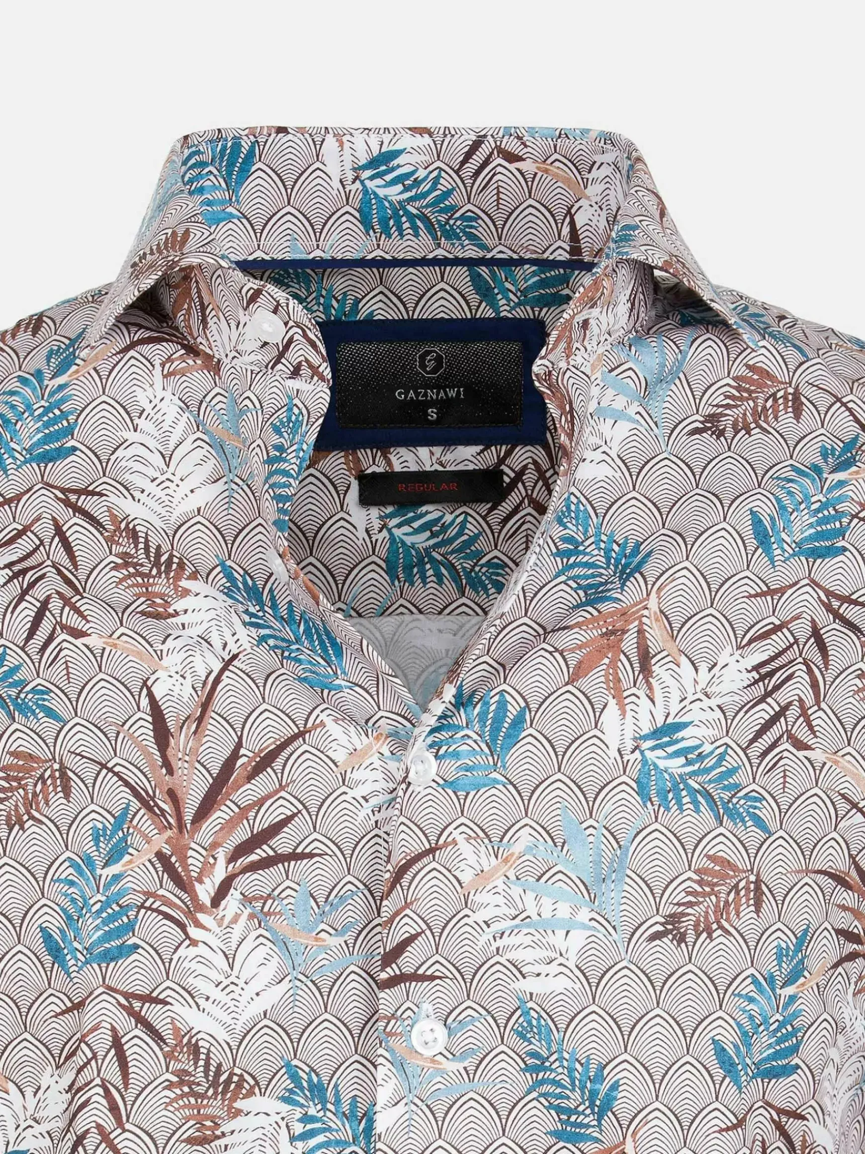 Overhemd Lange Mouw 57000 Navy