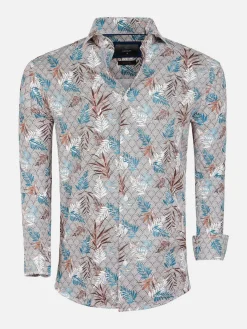 Overhemd Lange Mouw 57000 Navy