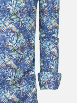 Overhemd Lange Mouw 57000 Navy Blue