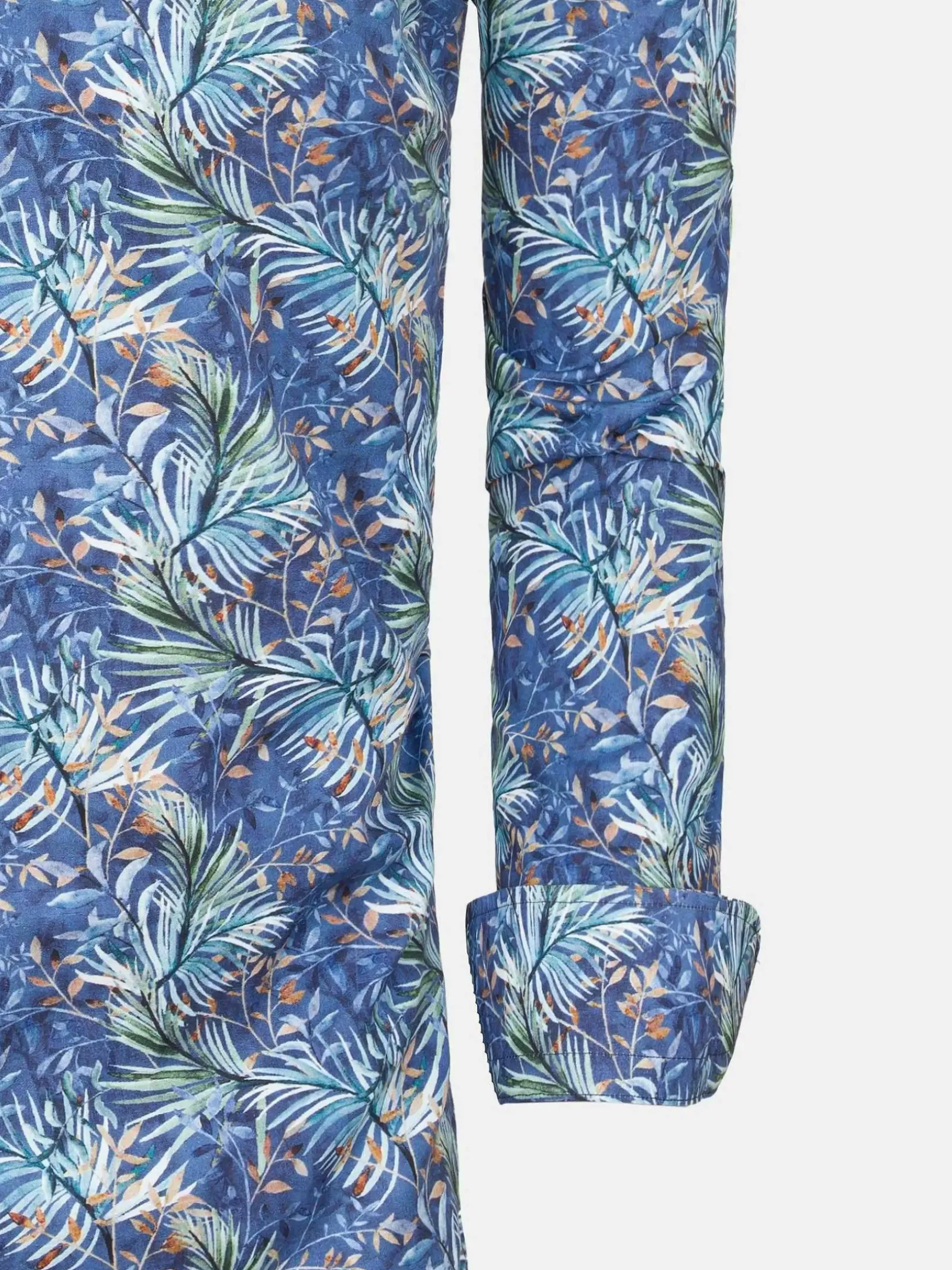 Overhemd Lange Mouw 57000 Navy Blue