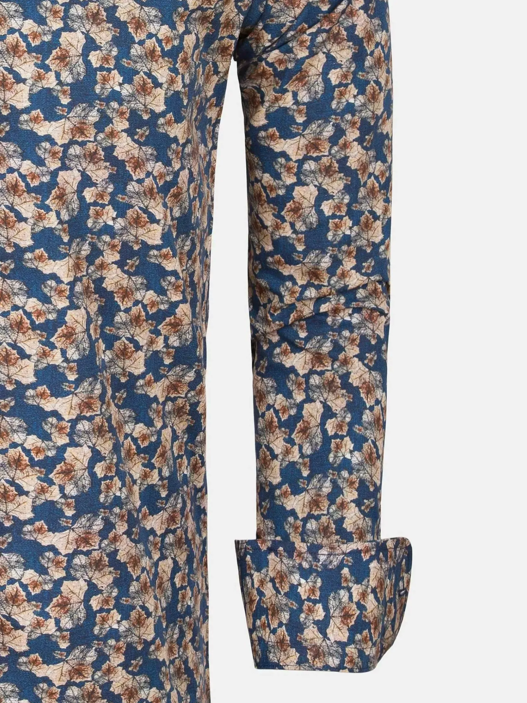 Overhemd Lange Mouw 65045 Navy