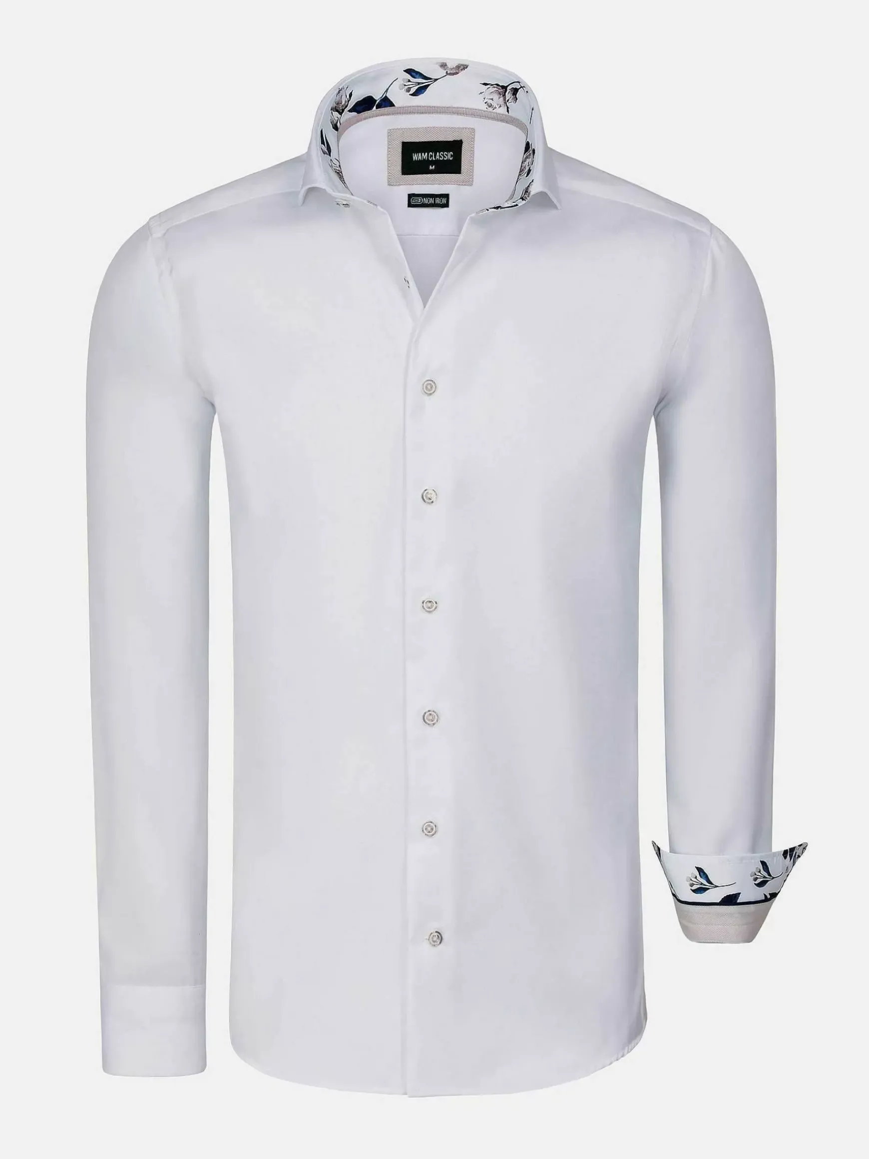 Overhemd Lange Mouw 75679 Pavel White