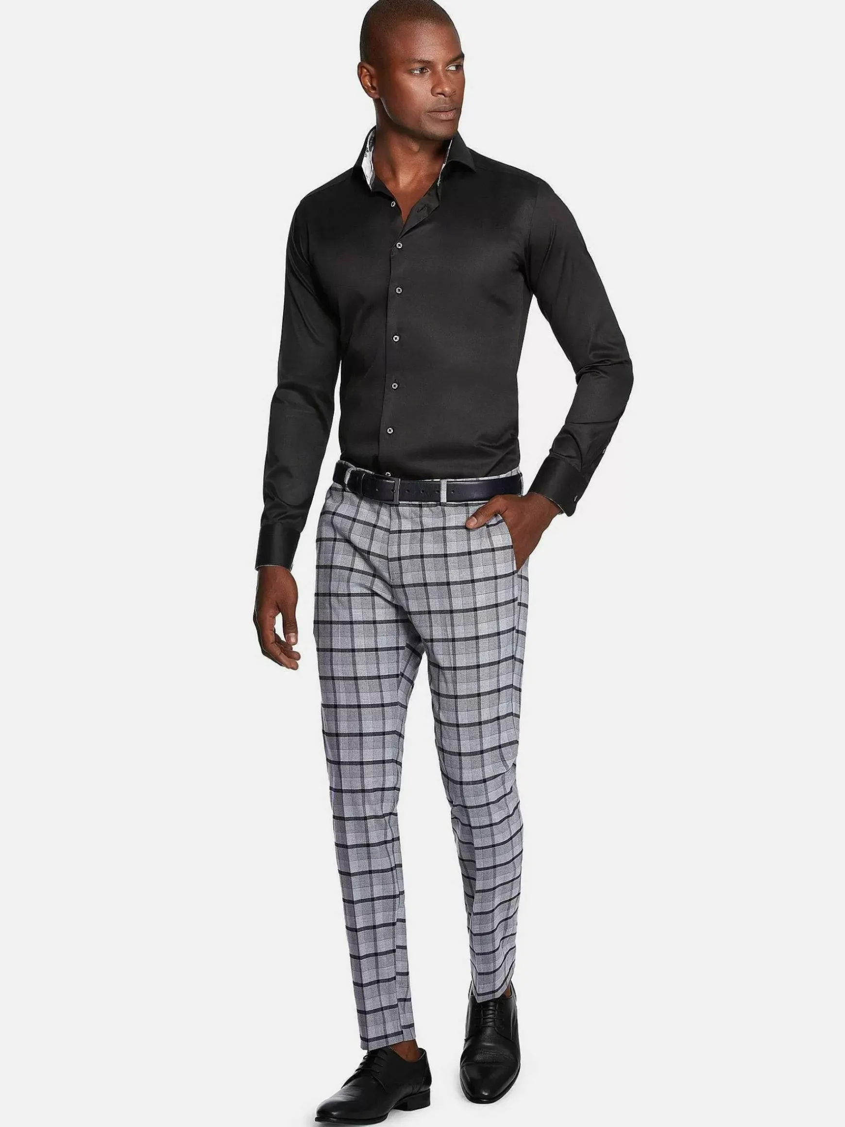 Overhemd Lange Mouw 75679 Pavel Black