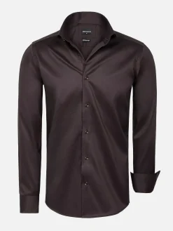 Overhemd Lange Mouw 75665 Pelle Brown