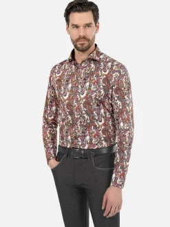 Overhemd Lange Mouw 75690 Rathmore Red