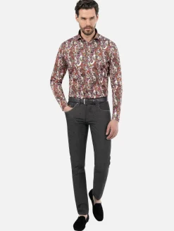 Overhemd Lange Mouw 75690 Rathmore Red