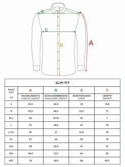 Overhemd Lange Mouw 75704 Romney Anthracite