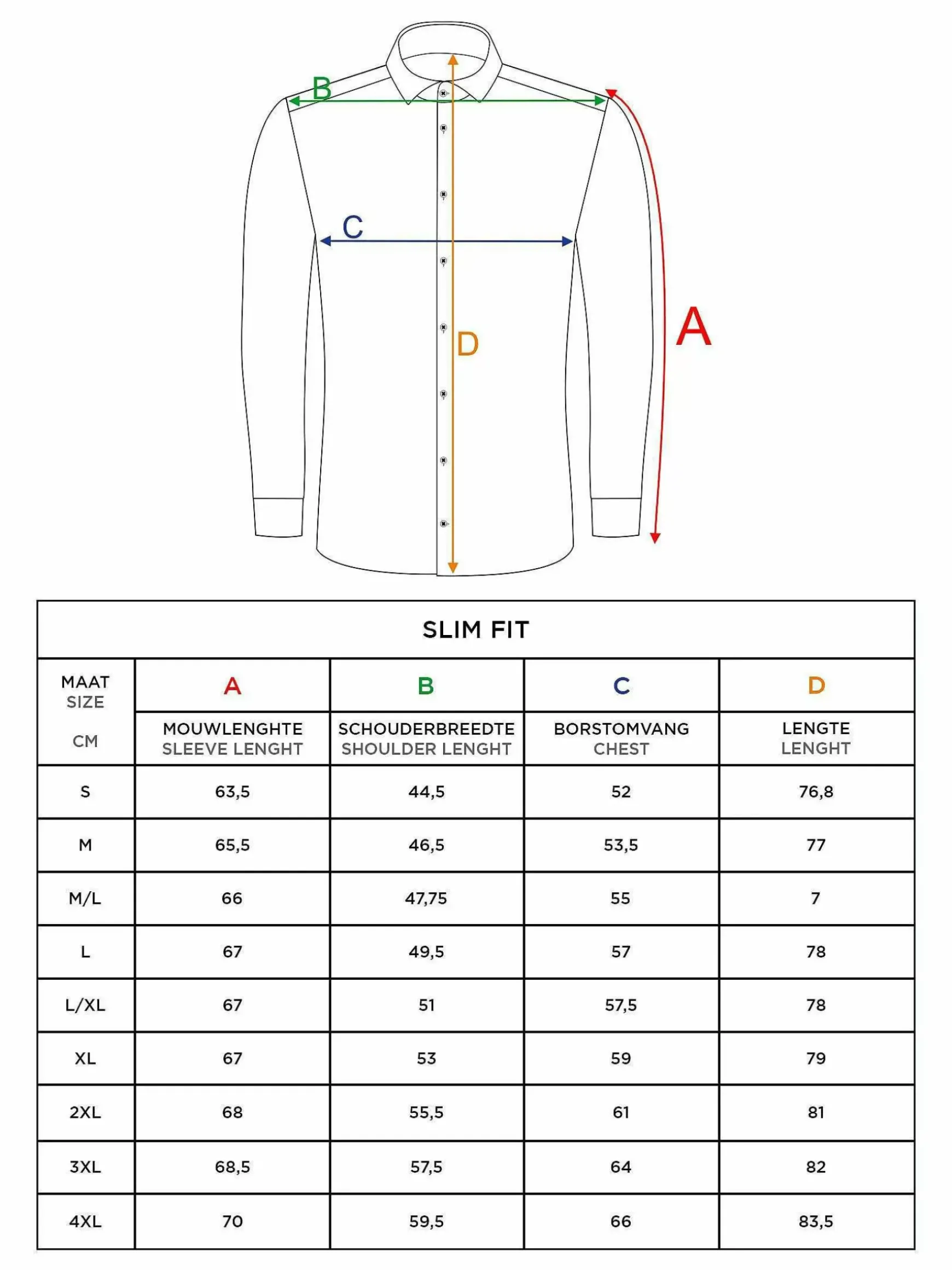 Overhemd Lange Mouw 75704 Romney Anthracite