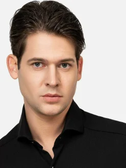 Overhemd Lange Mouw 75660 Sella Black