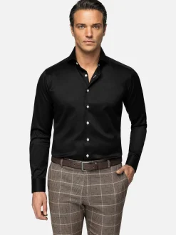 Overhemd Lange Mouw 75718 Sydney Black