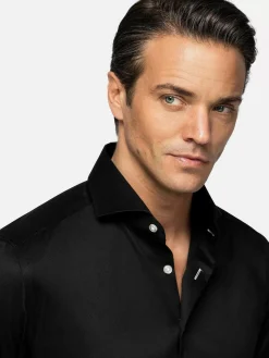 Overhemd Lange Mouw 75718 Sydney Black