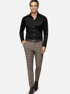 Overhemd Lange Mouw 75718 Sydney Black