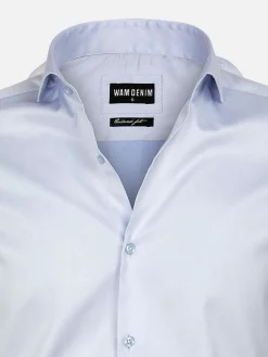 Overhemd Lange Mouw Prato 75563 Light Blue