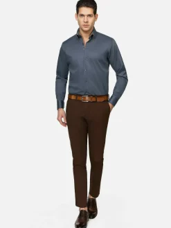 Overhemd Lange Mouw Roma Anthracite