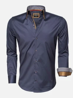 Overhemd Lange Mouw Roma Anthracite