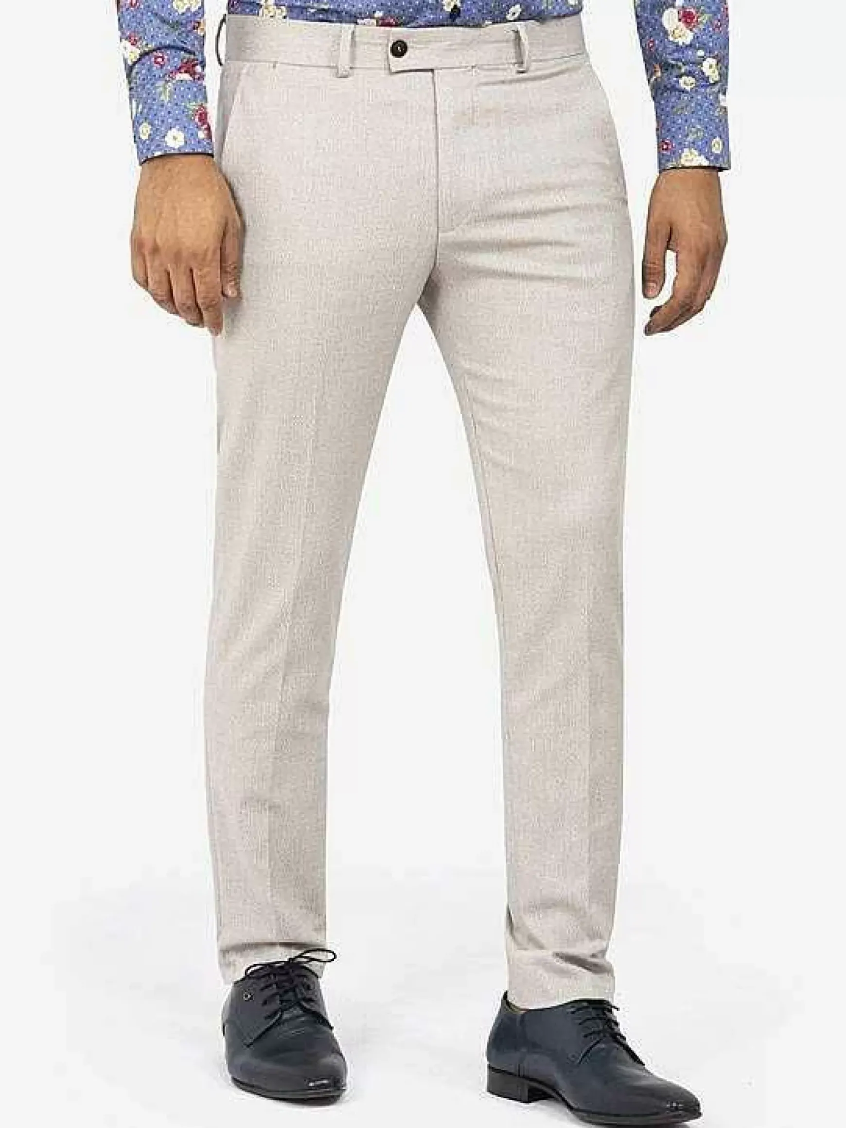 Pantalon 72257 Cesare Off White