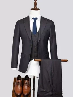 Pantalon 70055 Grenoble Brown Navy