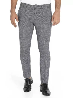 Pantalon 70058 Paxton Black White