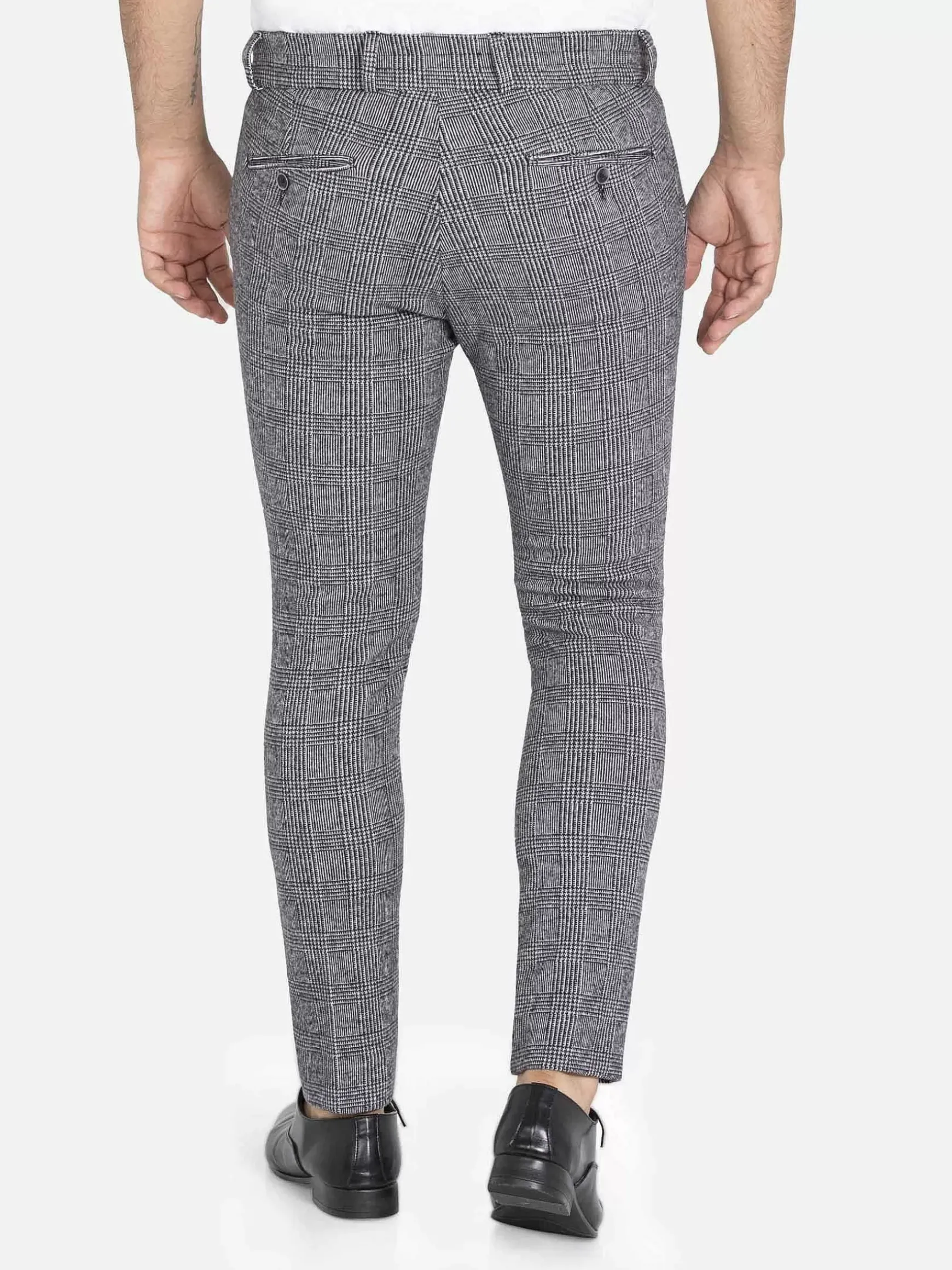 Pantalon 70058 Paxton Black White