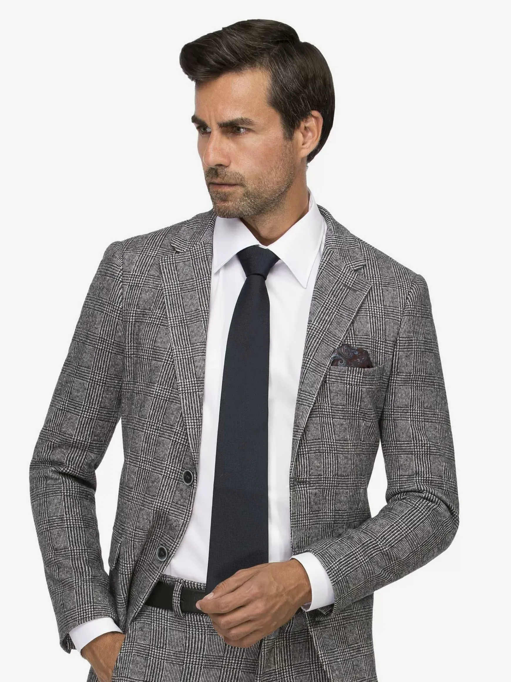 Pantalon 70058 Paxton Black White