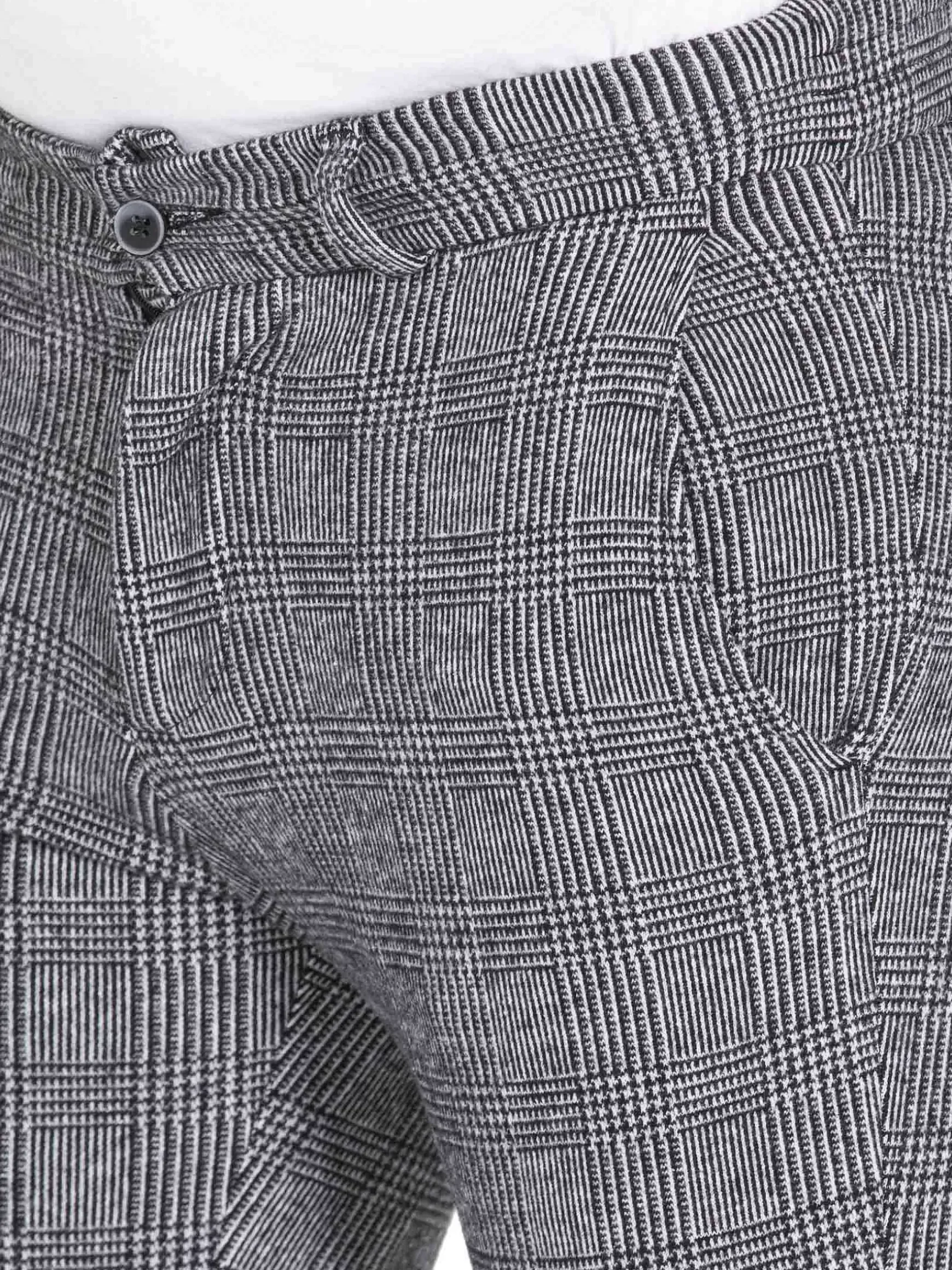 Pantalon 70058 Paxton Black White