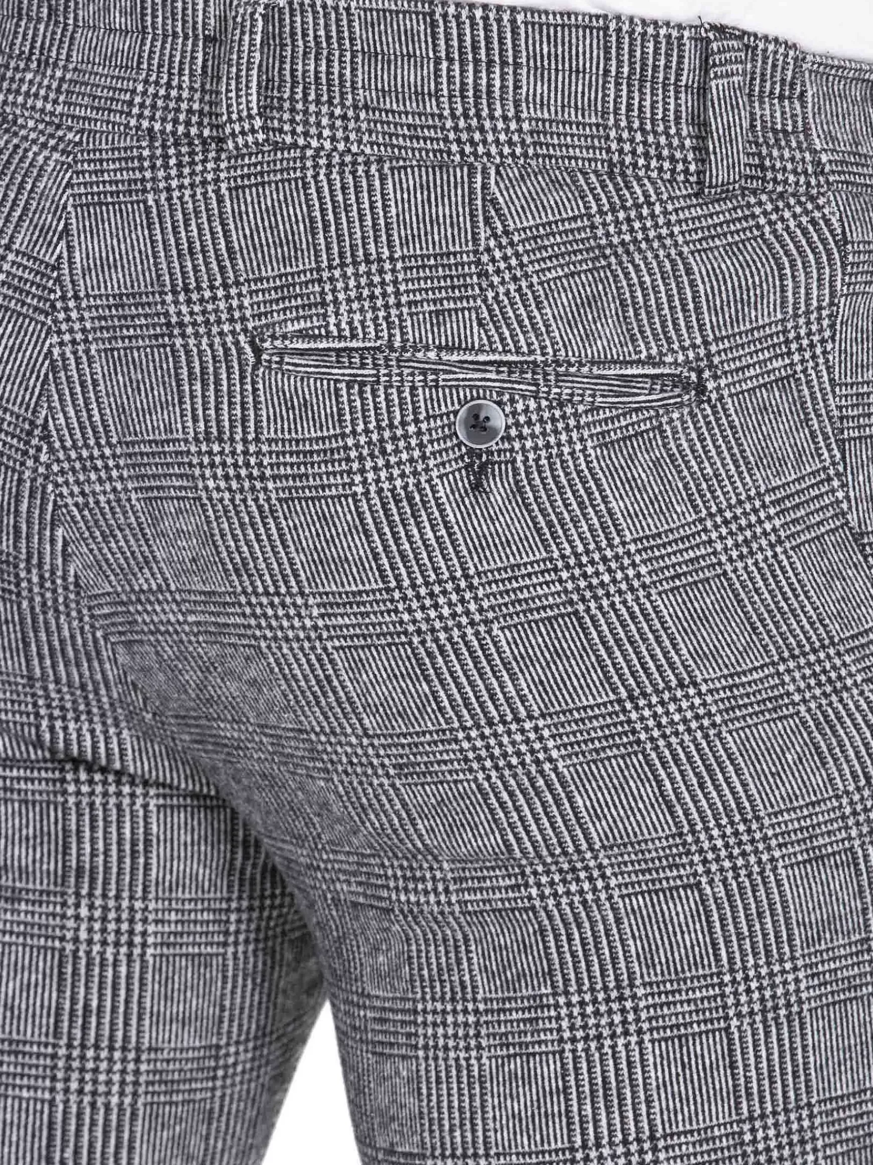 Pantalon 70058 Paxton Black White