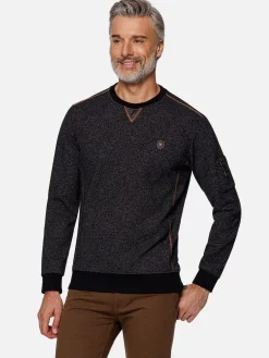 Phonix Crewneck Black Sweater