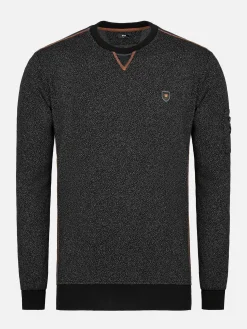 Phonix Crewneck Black Sweater