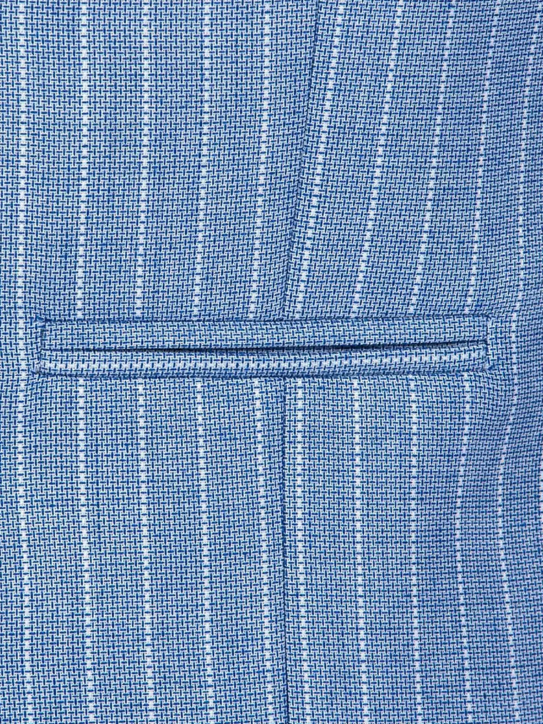 Plaid Vest 70048 Pelagie Islands Blue