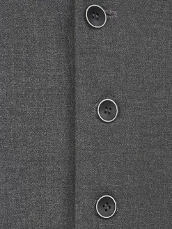 Plaid Vest 74111 Strazburg Anthracite