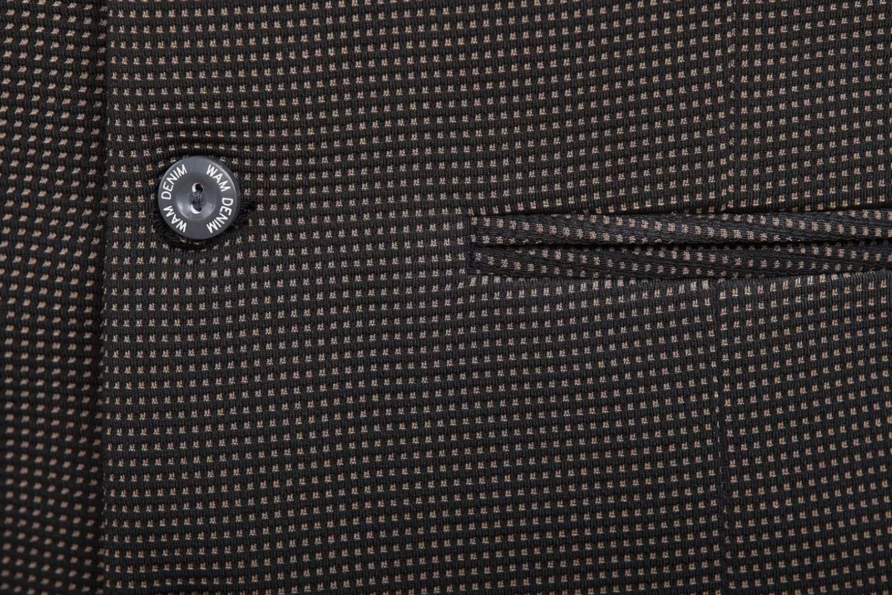 Plaid Vest Trieste 74094 Black Brown