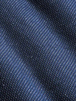 Playas Polo Collared Navy Sweater