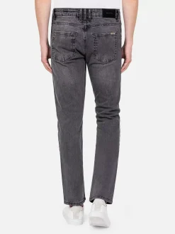 Rance Regular Fit Anthracite Faded Jeans