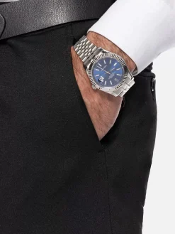 Red Wood Glen Check Slim Fit Dark Red Black Suit Pantalon