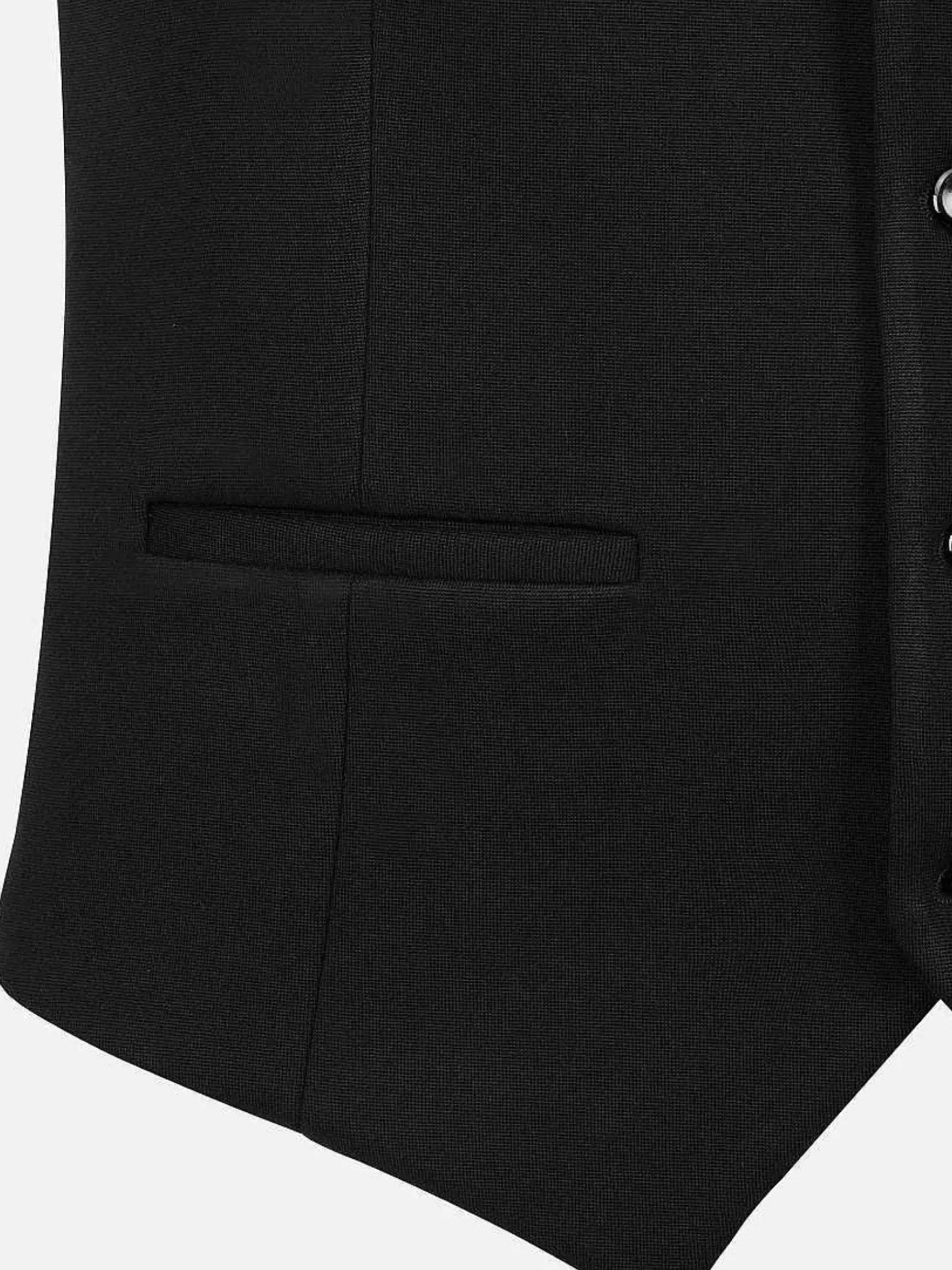 Red Wood Glen Check Slim Fit Dark Red Black Suit Gilet