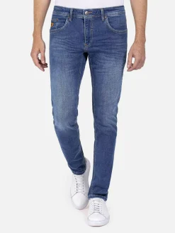 Roubiax Slim Fit Navy Jeans